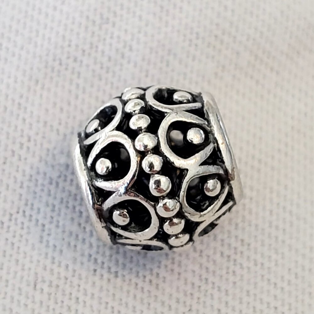 Authentic Pandora Charm Open Work Cloud's Silver Lining